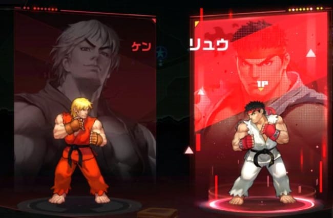 ストリートファイターデュエルのゲームの流れ